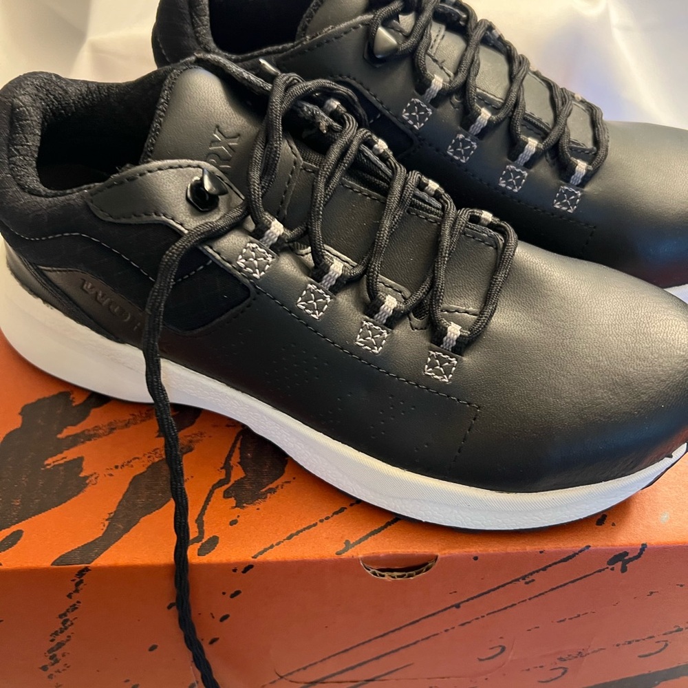 Red Wing Shoes Black and White Sneakers